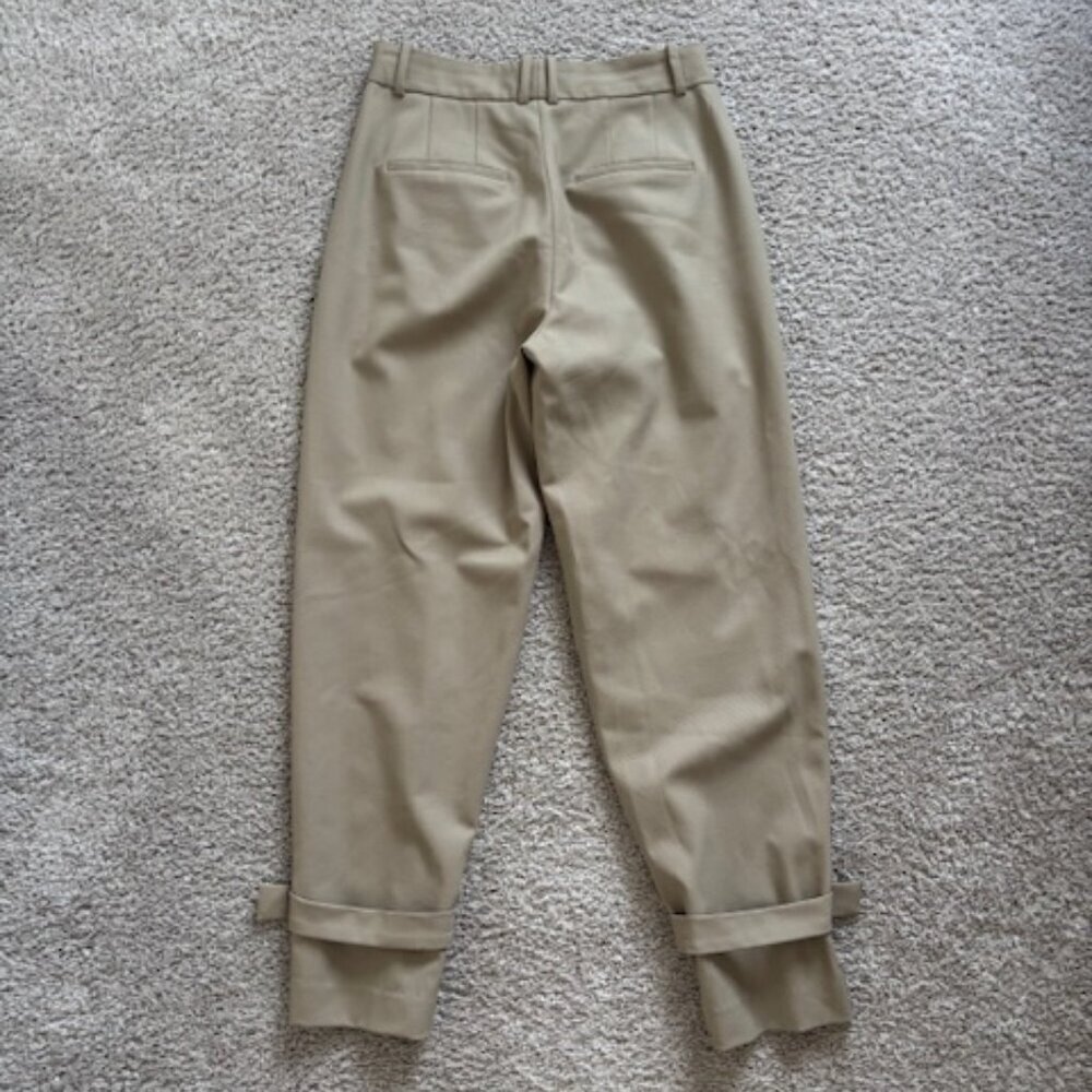 Aritzia Babaton Wool Lalonde Pants in Taupe size 4 - Picture 6 of 10